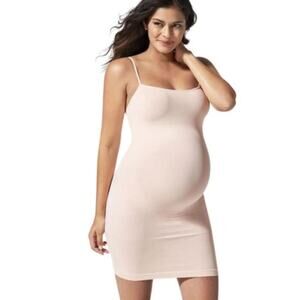 Blanqi Size S/M Body Cooling Maternity Cami Slip Pale Peach Mums Bumps Stretch